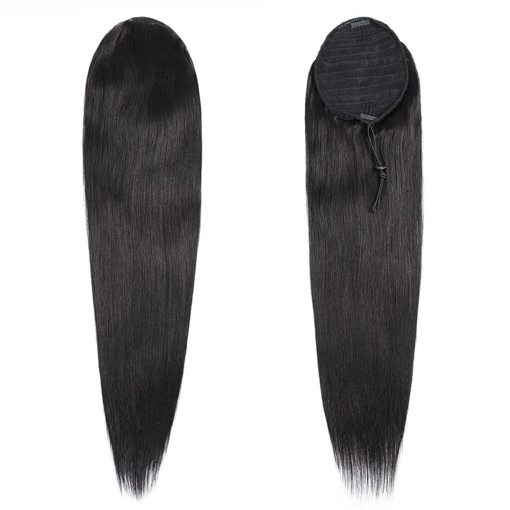 Effortless Glamour: 26-Inch Brazilian Ponytail