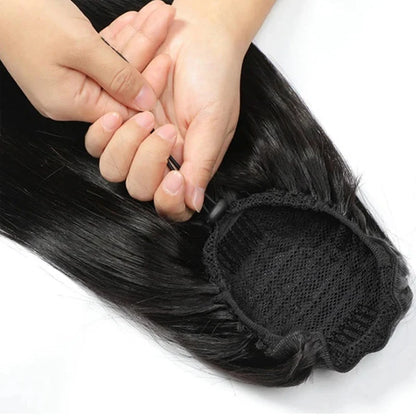 Effortless Glamour: 26-Inch Brazilian Ponytail
