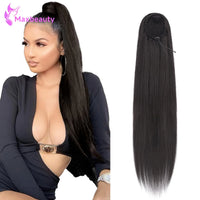 Effortless Glamour: 26-Inch Brazilian Ponytail