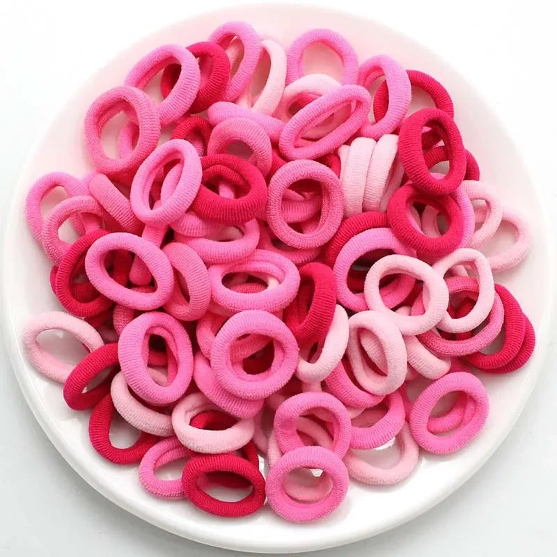 Vibrant Nylon Hair Bands Collection