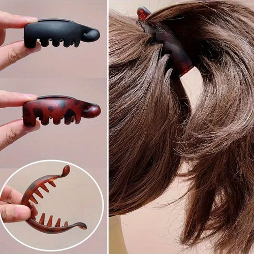 Elegant Mini Banana Clips for Effortless Style