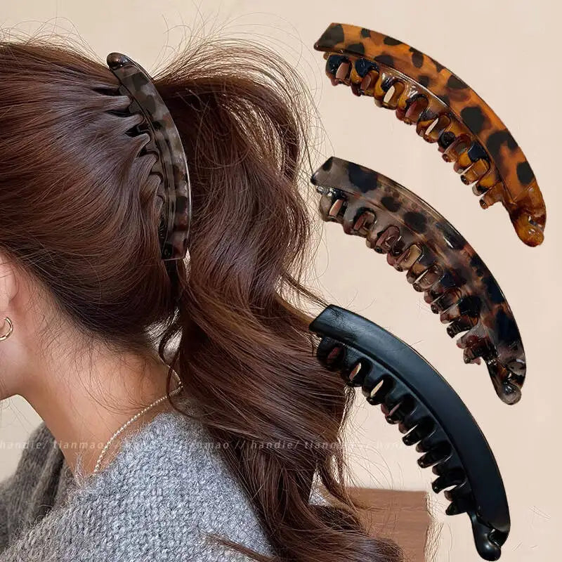 Tortoiseshell Fish Shape Hair Clasp