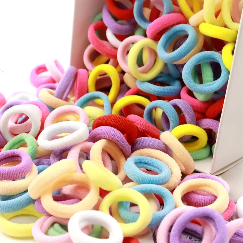 Vibrant Nylon Hair Bands Collection