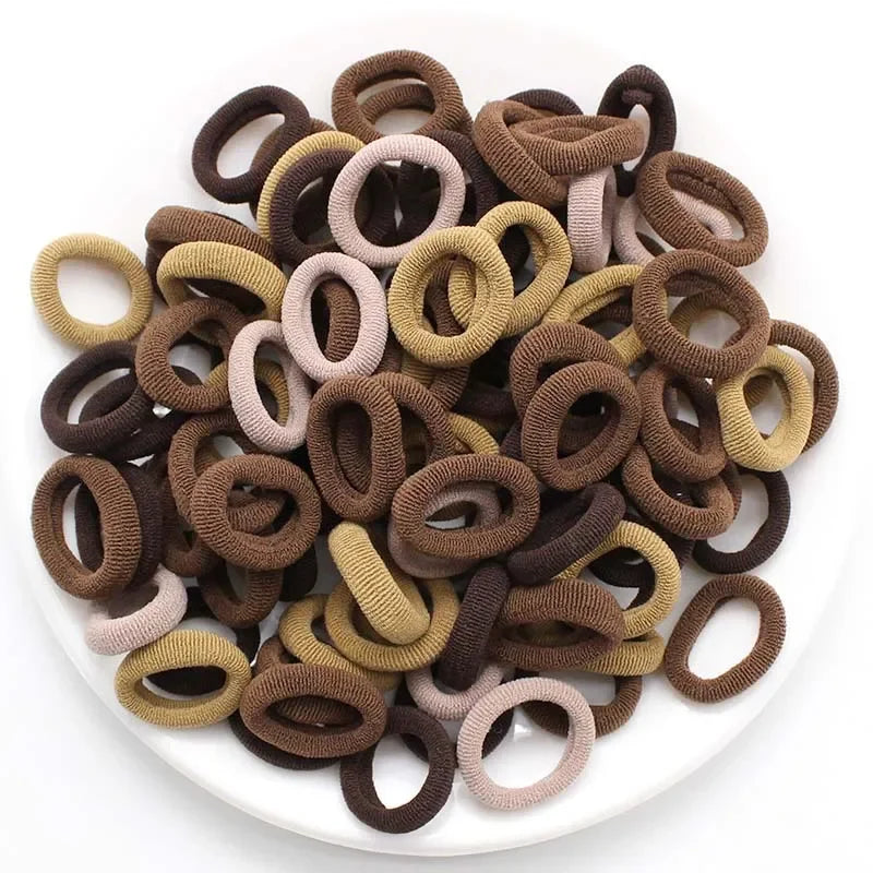 Vibrant Nylon Hair Bands Collection