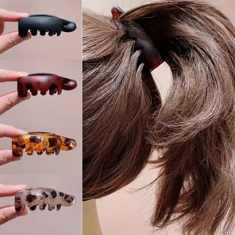 Elegant Mini Banana Clips for Effortless Style