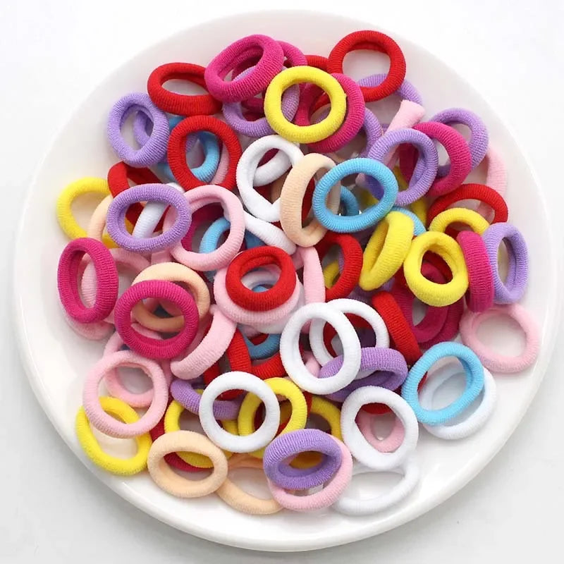 Vibrant Nylon Hair Bands Collection