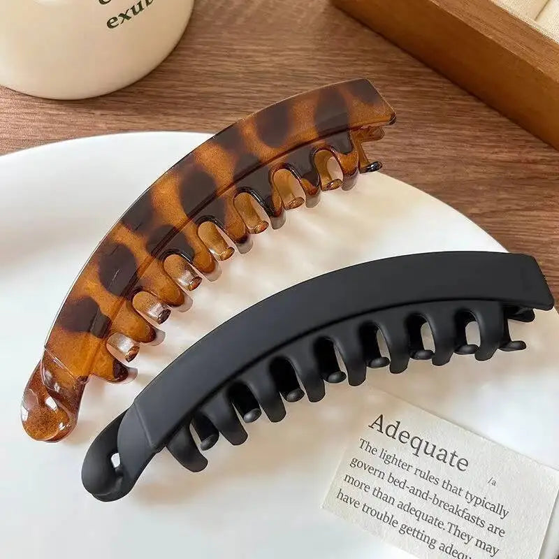 Tortoiseshell Fish Shape Hair Clasp