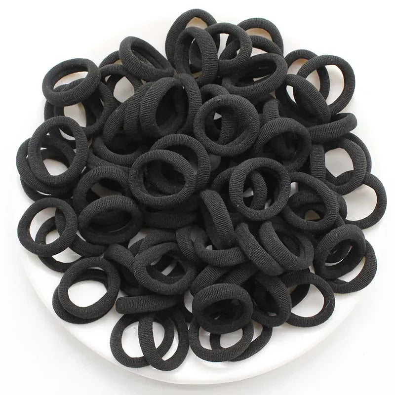 Vibrant Nylon Hair Bands Collection