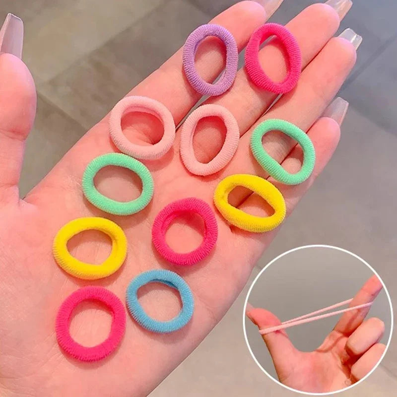 Vibrant Nylon Hair Bands Collection
