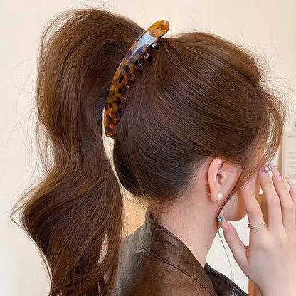 Tortoiseshell Fish Shape Hair Clasp
