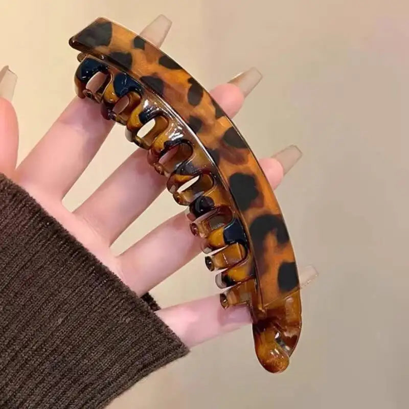 Tortoiseshell Fish Shape Hair Clasp